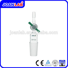 Joan Laboratory Glassware Joint d&#39;étanchéité à tube d&#39;aspiration droite avec joint d&#39;étanchéité PTFE